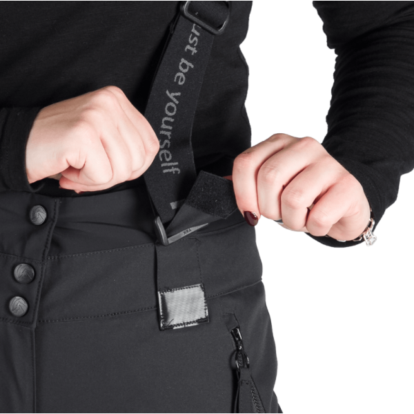 Odkrijte ženske smučarske hlače NORTHFINDER MYLEE – vodoodporne, raztegljive in modne. Popolne za udobno in brezskrbno smuko v vseh razmerah!