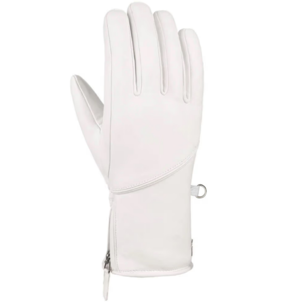Reusch Camila White/Silver – luksuzne ženske usnjene rokavice z izolacijo PrimaLoft® Gold. Elegantne, tople in popolnoma udobne. Odkrij popolno kombinacijo stila in funkcionalnosti v AS Sport Outlet!