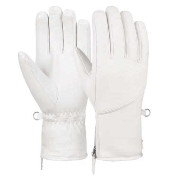 Reusch Camila White/Silver – luksuzne ženske usnjene rokavice z izolacijo PrimaLoft® Gold. Elegantne, tople in popolnoma udobne. Odkrij popolno kombinacijo stila in funkcionalnosti v AS Sport Outlet!