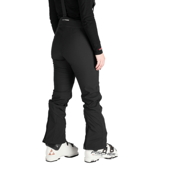 Odkrijte udobne in tople ženske softshell smučarske hlače Northfinder Taya z vodnim stolpcem 10.000 mm, zračnostjo 5.000 g/m²/24 h, notranjimi gamašami in ojačanim spodnjim delom. Idealne zimske hlače za smučanje z odlično zaščito proti vetru in vlagi.