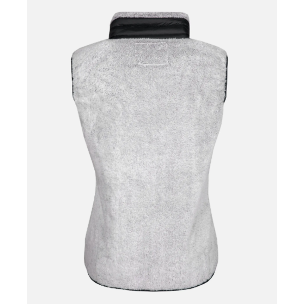 Ženski brezrokavnik AULP UNIMA FEMME GILET POLAIRE iz umetnega krzna je popoln za dneve, ko iščete udobje, ne da bi žrtvovali kanček topline.Ženski brezrokavnik AULP UNIMA FEMME GILET POLAIRE  lahko priročno oblečete čez majico ali srajco. 