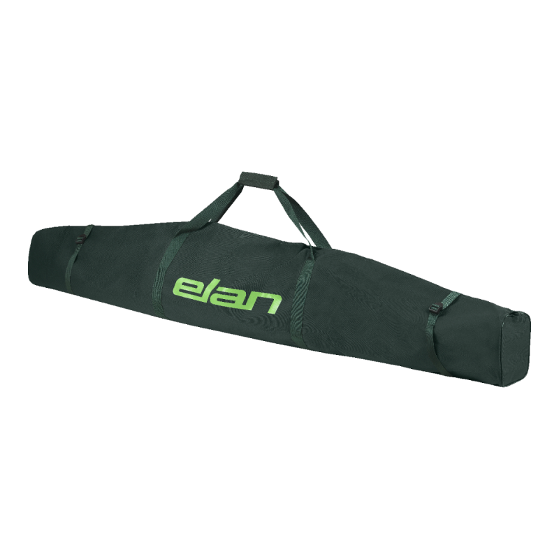 Odkrijte torbo ELAN Green za 2 para smuči – vzdržljiva, vodoodporna in idealna za varno potovanje. Učinkovita zaščita, kompresijski trakovi in enostaven transport. Naročite v AS Sport Outlet.