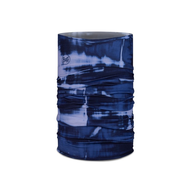 Odkrijte tubo BUFF® Original Ecostretch Enhi Cobalt za tek, smučanje, kolesarjenje in pohodništvo. UPF 50 zaščita pred soncem, 4-smerno raztegljiv material, reciklirani materiali in 12 načinov nošenja. Idealna za športne aktivnosti na prostem in vsakdan.