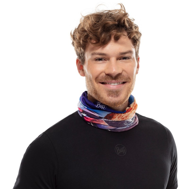 Odkrijte BUFF® Original Ecostretch Original Matte – vsestransko tubo/ruto iz recikliranih materialov, z UPF50  zaščito pred soncem, 4-smerno raztegljivostjo in več kot 12 načini nošenja. Idealna za tek, pohodništvo, kolesarjenje, zimske športe.