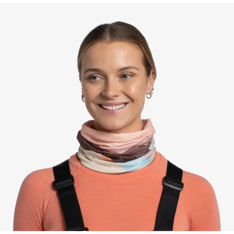 Večnamenska tuba BUFF® Sunif Multi iz recikliranih materialov z UPF50 zaščito. Idealna za tek, smučanje, pohodništvo in aktivnosti na prostem.