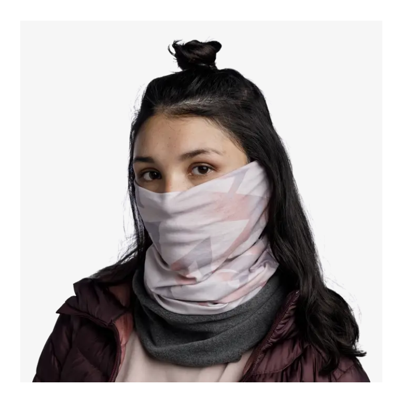Ostanite topli in udobni z BUFF® Polar Phalin Pale Pink – vsestransko tubo za zimo, izdelano iz 97 % recikliranega poliestra z biorazgradljivim flisom PrimaLoft® Bio™. Idealna za zimske aktivnosti, kot so pohodništvo, tek na smučeh in smučanje.