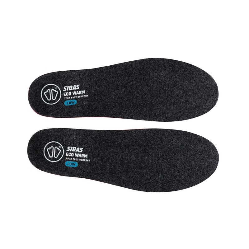 Eko oblikovane anatomskie vložki za smučarske čevlje, prilagojeni vašemu tipu stopala. Sidas je razvil koncept 3 Feet, ki prilagaja način izdelave vložka glede na tri različne tipe stopal z visokim, srednjim in nizkim lokom.