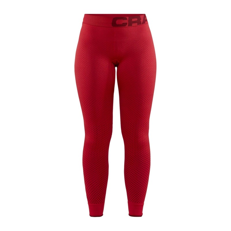 Women's active long underwear CRAFT WARM INTENSITY RED