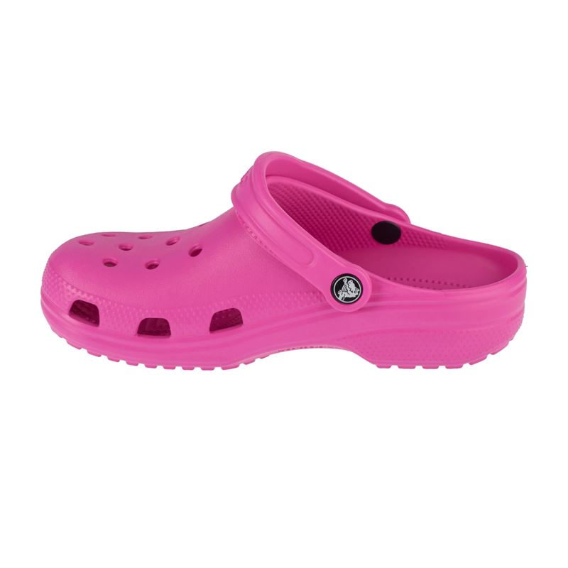 Crocs Classic 10001 so ikonični uniseks natikači z lahkim materialom Croslite™, prezračevalnimi odprtinami in vrtljivim petnim trakom za varno prileganje. Zagotavljajo izjemno udobje, zračnost in praktičnost pri vsakodnevni uporabi, delu, prostem času ter aktivnostih ob vodi.