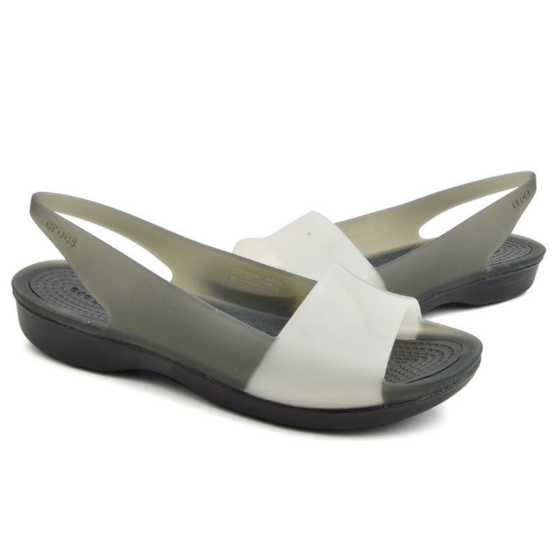 Ženski Crocs Color Block TRSC Flat W 200032 sandali z modernim color-block dizajnom, lahkim Croslite™ podplatom in udobnim prileganjem za poletno nošenje.