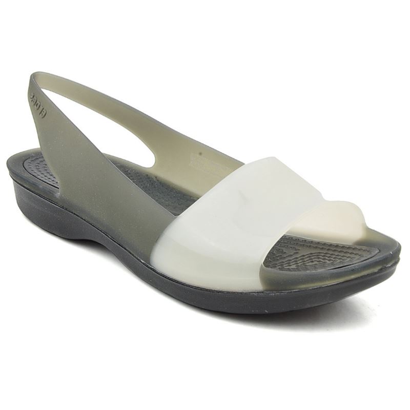Ženski Crocs Color Block TRSC Flat W 200032 sandali z modernim color-block dizajnom, lahkim Croslite™ podplatom in udobnim prileganjem za poletno nošenje.