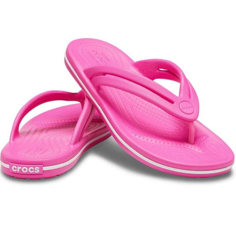 Ženske japonke Crocs Crocband Flip W s športnim dizajnom in mehkim Croslite™ podplatom za udoben poletni korak.