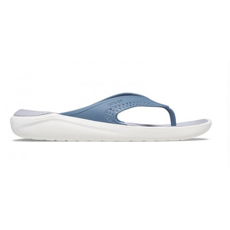 Crocs LiteRide Flip 205182 unisex japonke z inovativnim LiteRide™ vložkom za vrhunsko udobje, mehkim blaženjem in lahkotno zasnovo za vsakodnevno nošenje.