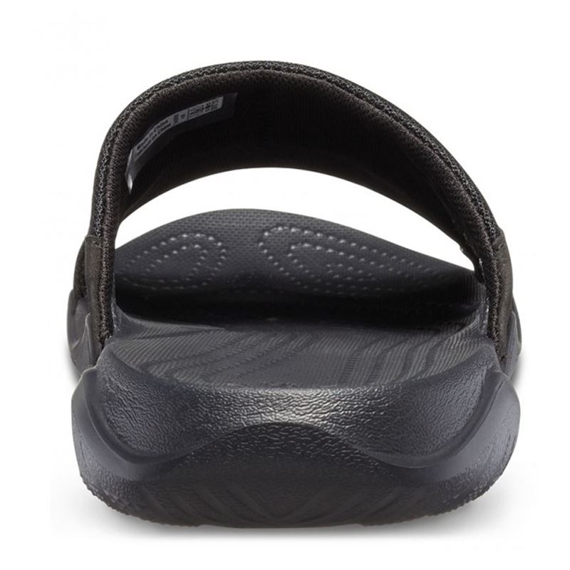 Crocs Swiftwater Leather Slide M 205618 – udobni moški natikači z usnjenim zgornjim delom, lahkim Croslite™ podplatom in odličnim oprijemom za vsakodnevno uporabo ter poletne aktivnosti.