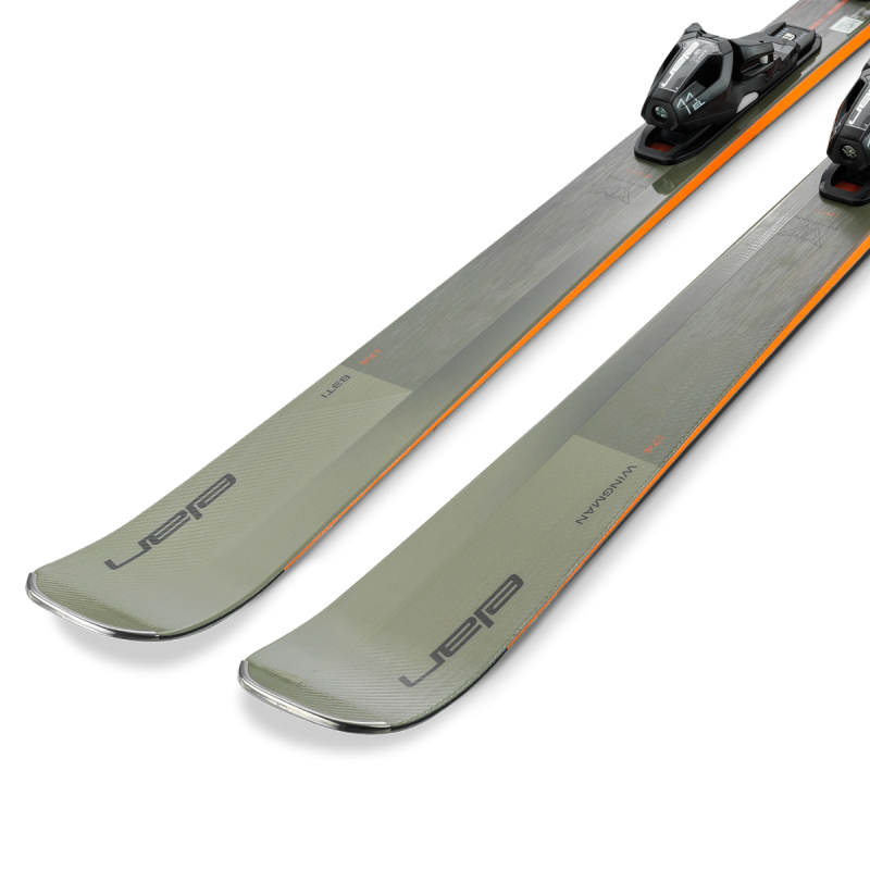 Smuči Elan Wingman 83 Ti 2025/26 – hitre, stabilne in odzivne smuči s titanlom za napredne smučarje. Popoln nadzor na urejenih progah. AS Sport Outlet.