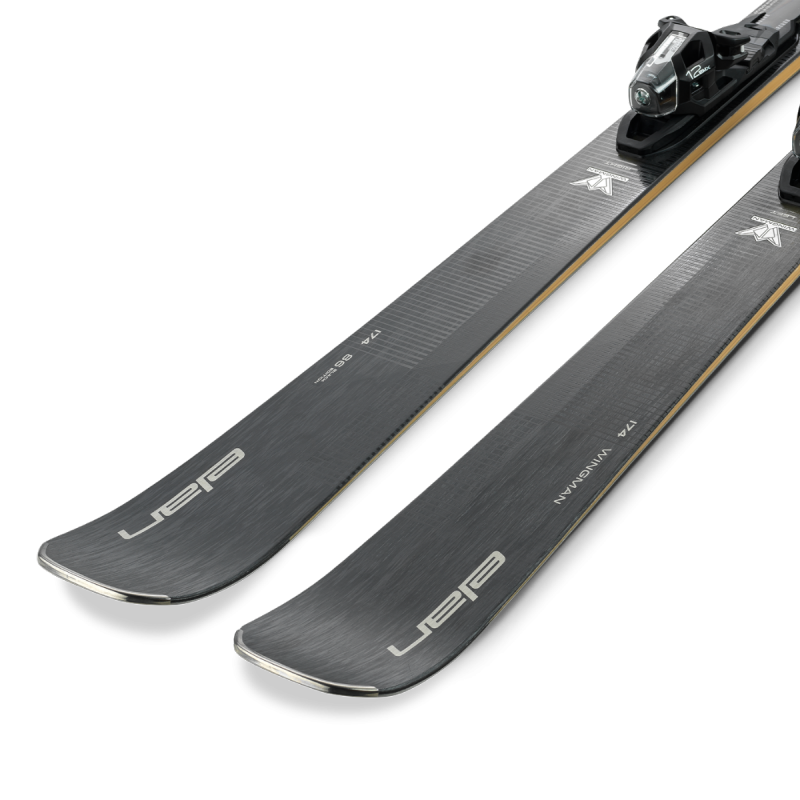 Skis Elan Wingman 86 Black Edition (25/26) combine carbon and titanium strength for superior stability, responsiveness, and precision. Created for demanding skiers who want complete performance and a prestigious look.