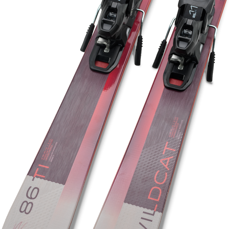 Women's skis Elan Wildcat 86 Ti (25/26) are designed for demanding female skiers who want stability, responsiveness, and complete control on all terrains. Titanium reinforcement ensures power and confidence at high speeds.