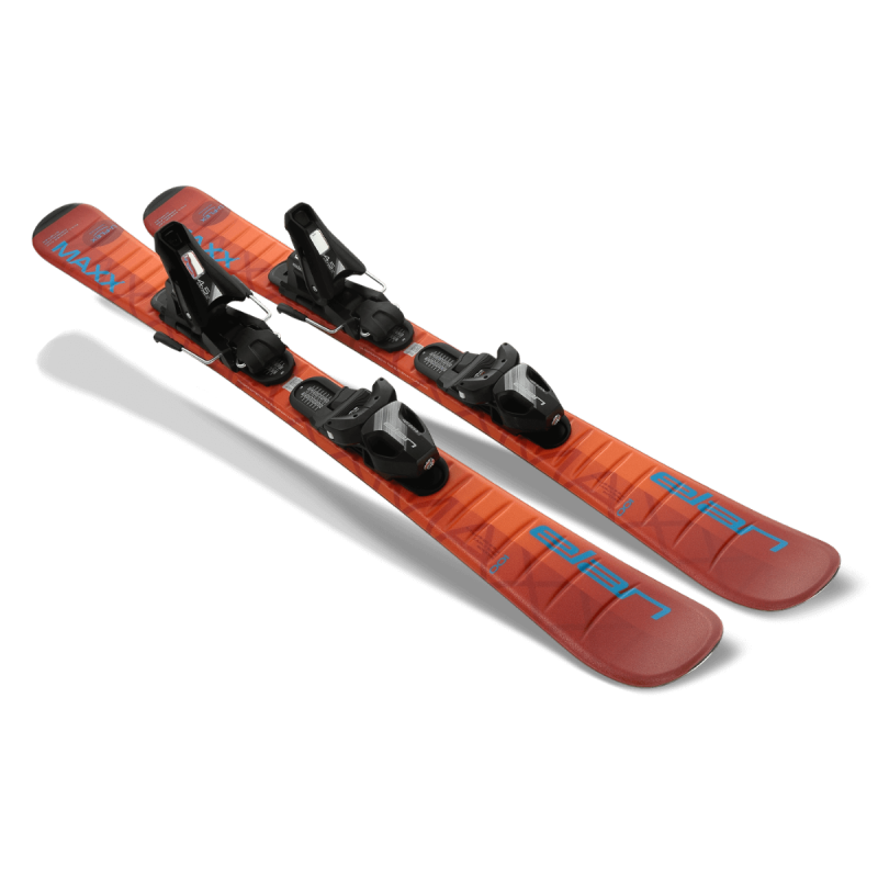 The Maxx ski is equipped with the most innovative technology for young skiers. Elan's patented U-Flex solution allows children to bend the skis completely, enabling them to master the more challenging aspects of skiing much faster.