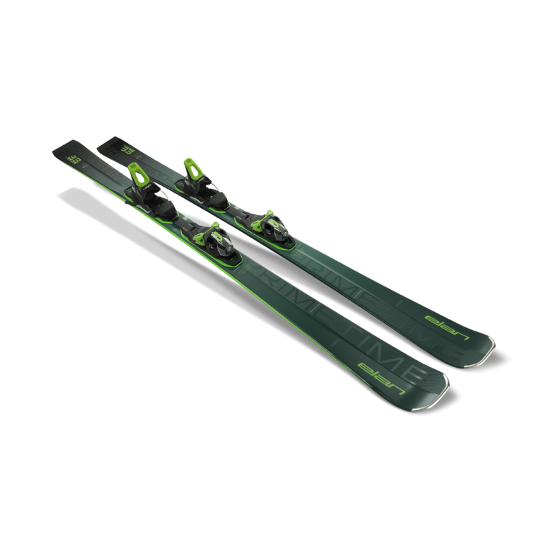 The Primetime 33 skis are designed for all-day enjoyment, combining versatility with exceptional edge responsiveness to create a light yet energetic experience.