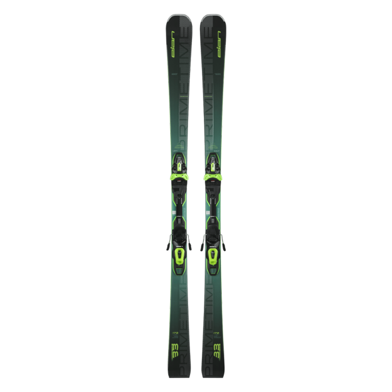 The Primetime 33 skis are designed for all-day enjoyment, combining versatility with exceptional edge responsiveness to create a light yet energetic experience.