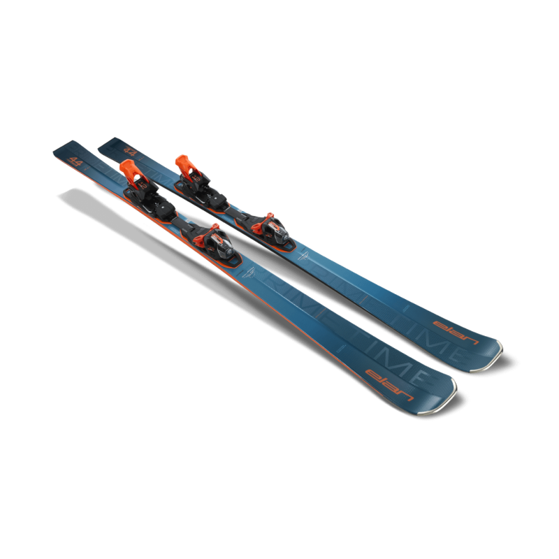 The Primetime 44 skis offer an excellent combination of power and quick edge responsiveness, providing an exciting and playful carving experience. The Primetime 44 skis feature a relatively narrow 69-millimeter profile and PowerMatch technology.