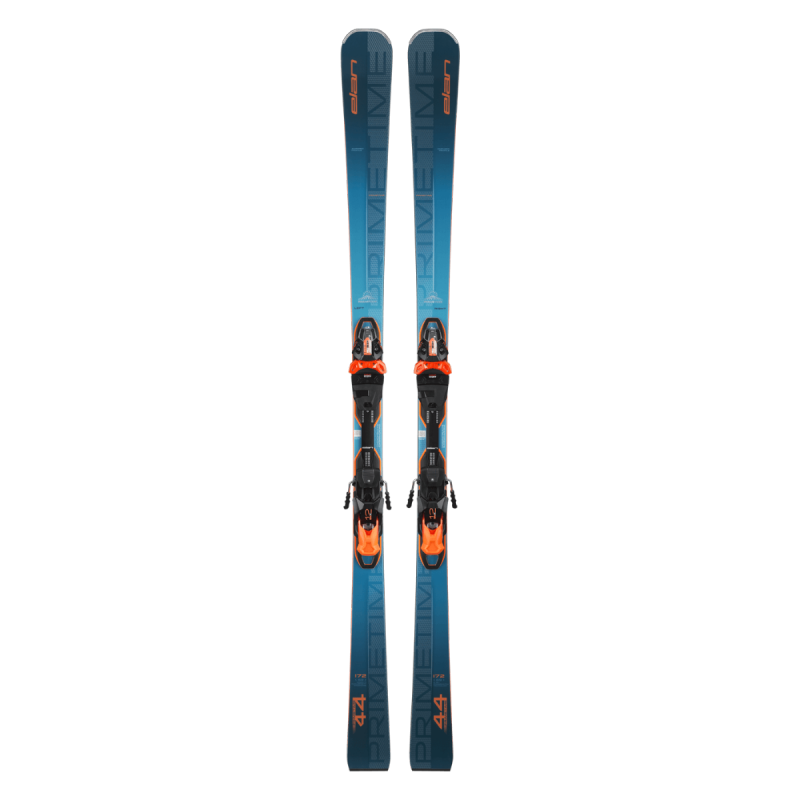 The Primetime 44 skis offer an excellent combination of power and quick edge responsiveness, providing an exciting and playful carving experience. The Primetime 44 skis feature a relatively narrow 69-millimeter profile and PowerMatch technology.