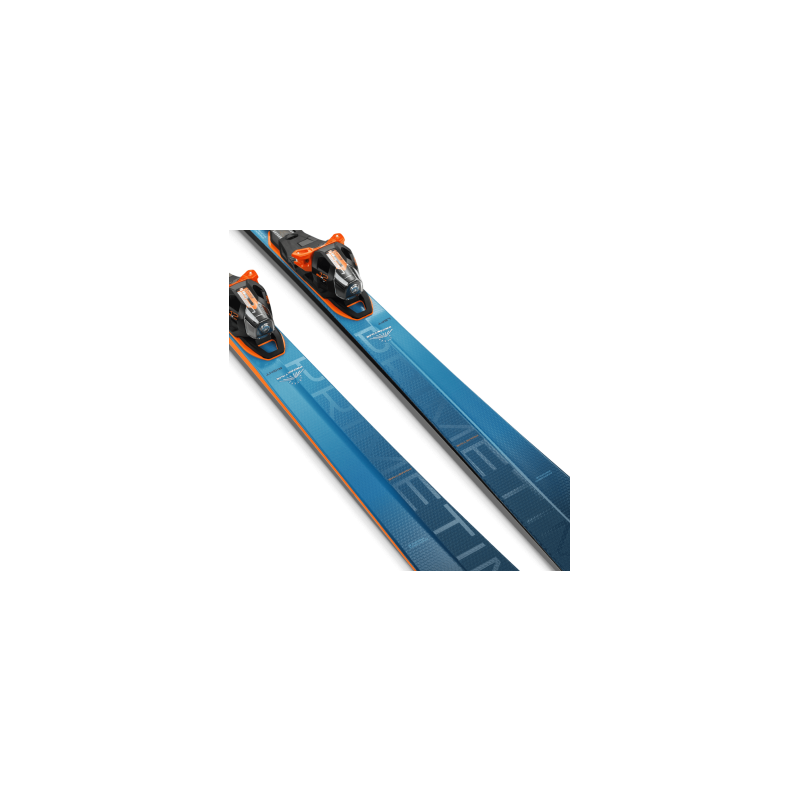 Primetime 44 skis offer an excellent combination of power and quick edge responsiveness, providing an exciting and playful carving experience.