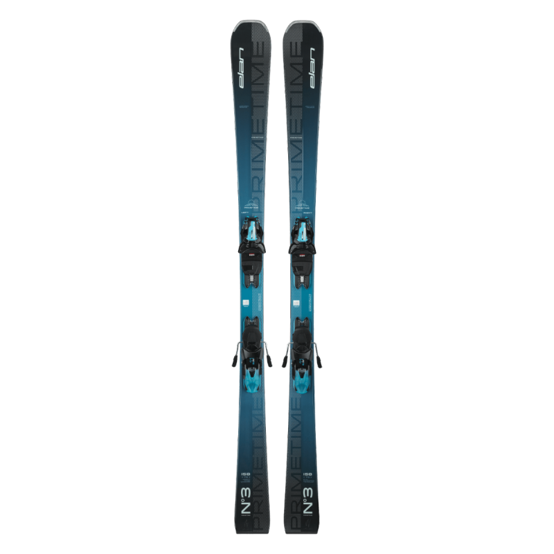 The Primetime N°3 skis are designed for all-day enjoyment, combining versatility with exceptional edge responsiveness to create a light yet energetic experience.