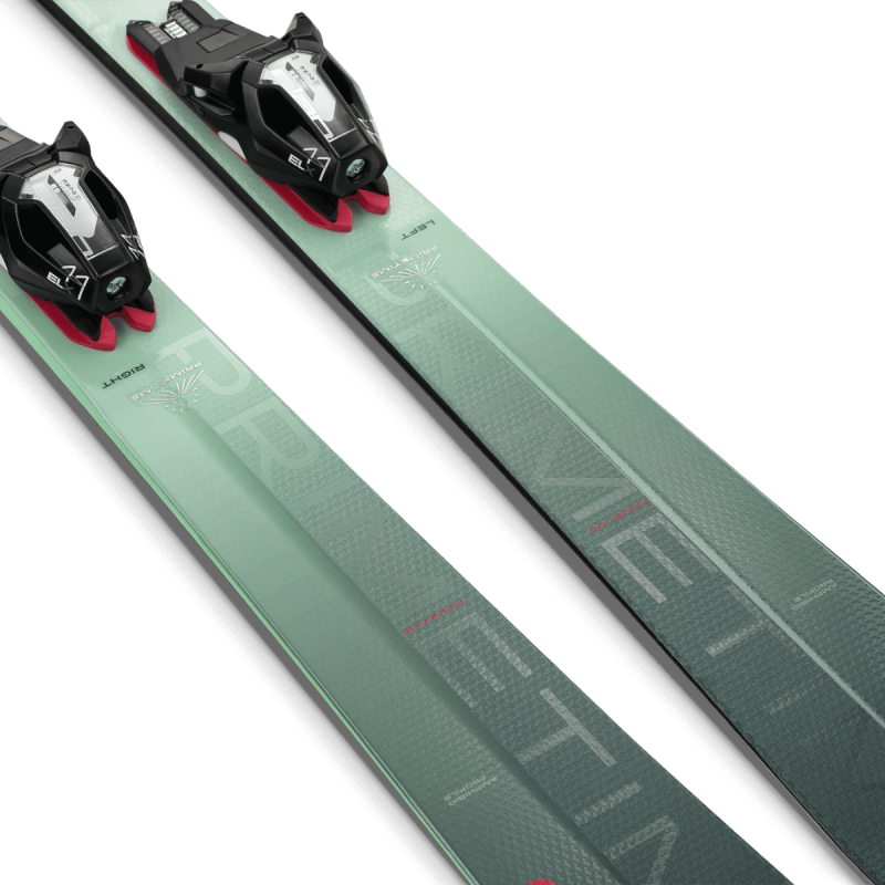The Primetime N°4 skis with their wider platform offer a substantial degree of stability and support. This creates conditions for easy accessibility, maximum agility, and a confident and inspiring ride.
