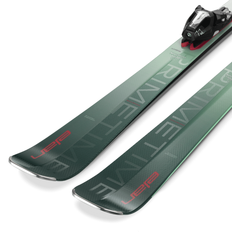 The Primetime N°4 skis with their wider platform offer a substantial degree of stability and support. This creates conditions for easy accessibility, maximum agility, and a confident and inspiring ride.