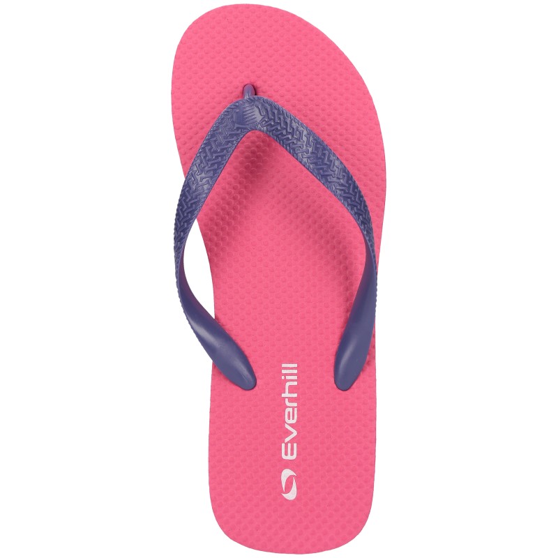 Ženski flip flop natikači blagovne znamke Everhill so idealni za vroče poletne dni. Gre za izjemno lahke in udobne natikače s katerimi zmanjšujete možnost zdrsa ob bazenih in verjetnost okužbe z glivicami.