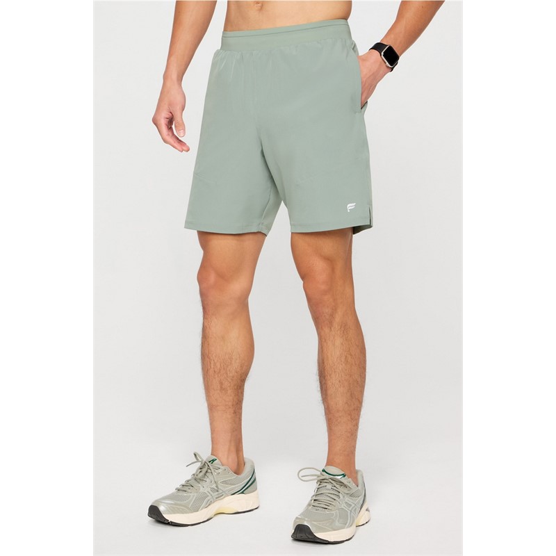Moške kratke hlače FABLETICS The 7 Fundamental Short II Lined z notranjo podlogo, športne hlače za tek, fitnes in trening.