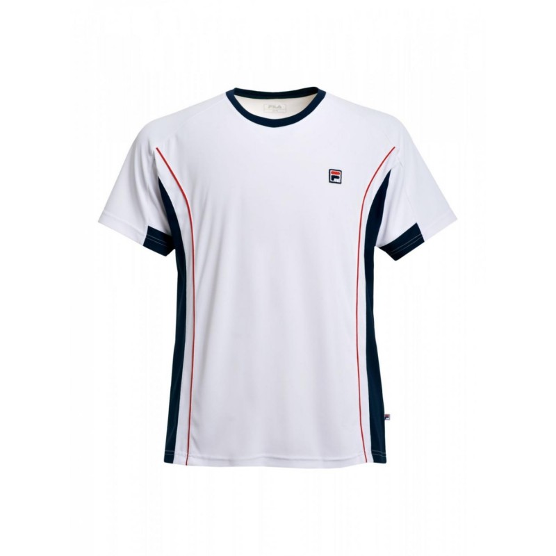 Men's FILA SIRIO sports t-shirt is designed for playing tennis and other sports activities.