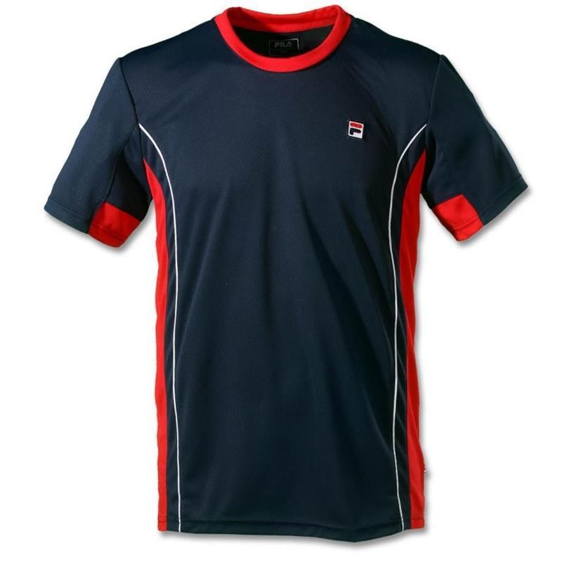Moška športna majica FILA SIRIO namenjena igranju tenisa in drugim športnim aktivnostim.