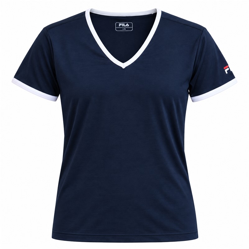 Children's sports T-shirt FILA LOGO intended for sports activities.