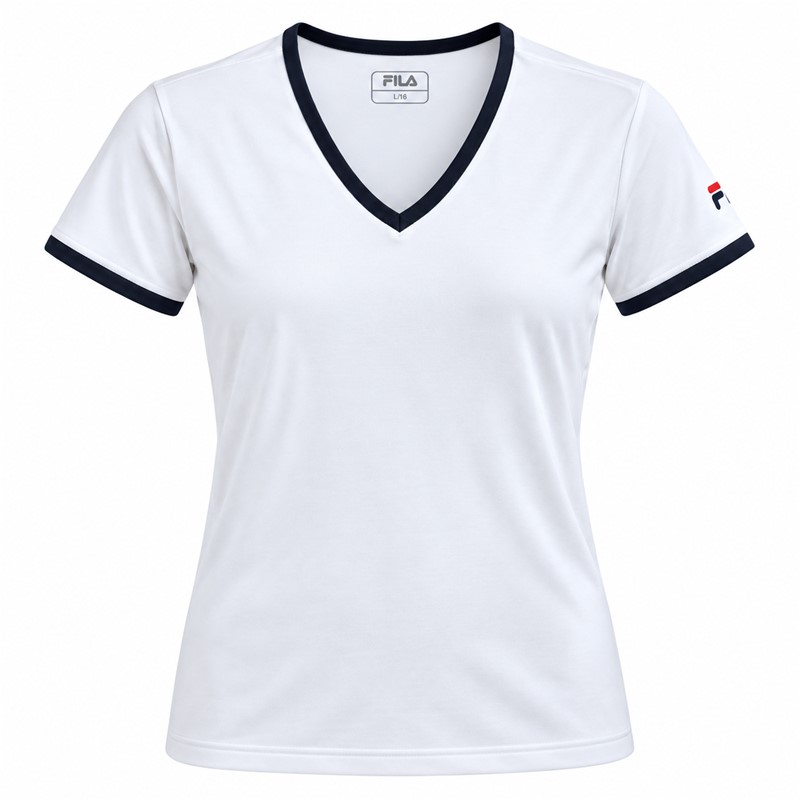 Children's sports T-shirt FILA LOGO intended for sports activities.