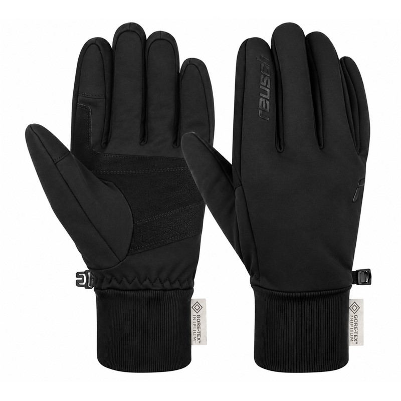 Vsestranske moške softshell rokavice Reusch Vesper z zaščito Windstopper® in tehnologijo Touch-Tec™ za uporabo zaslonov na dotik.