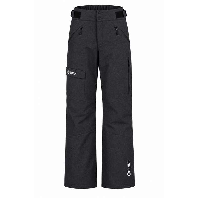 Moške smučarske hlače ELAN COLMAR DEMO PANTS z vodnim stolpcem 12.000 mm in zračnostjo 12K. Funkcionalne smučarske hlače zagotavljajo dobro zaščito pred snegom in vlago ter omogočajo odvajanje vodne pare med smučanjem.