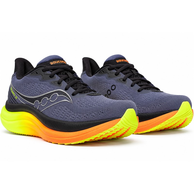 Premium moške tekaške superge Saucony Triumph 23 s peno PWRRUN PB, SRS vložkom in trpežnim XT-900 podplatom za udobne vsakodnevne in dolge cestne teke.