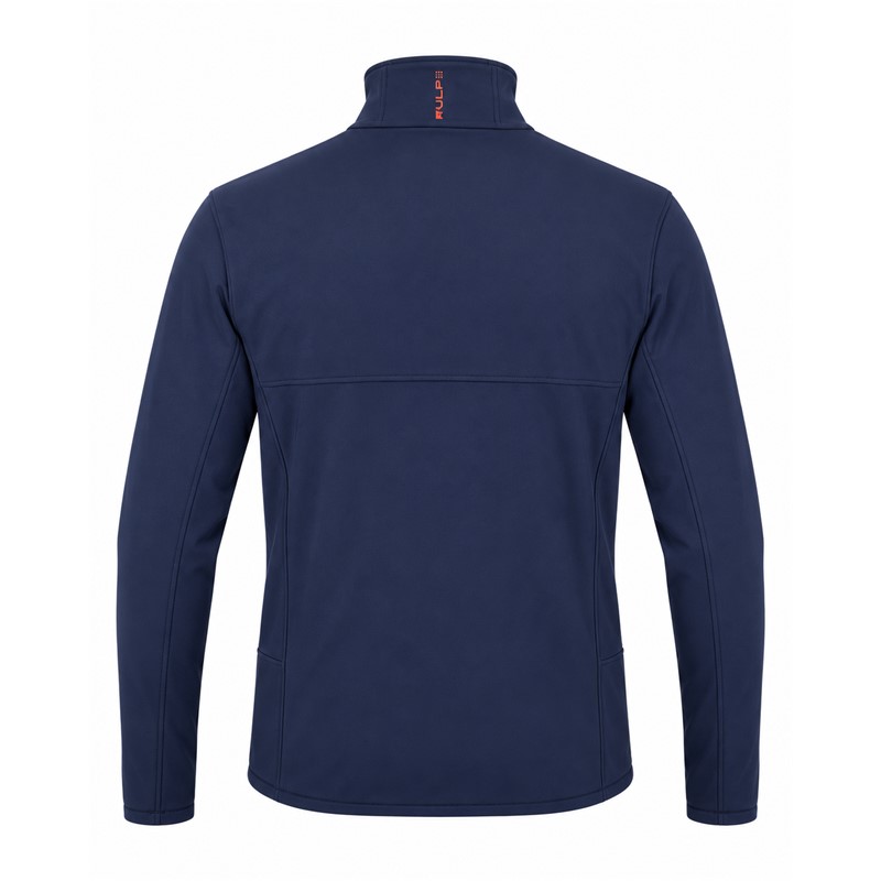 Moški midlayer AULP ELBIN NAVY v elegantni temno modri barvi združuje dvoslojno raztegljivo tkanino Double-Faced Stretch, udobno prileganje, svobodo gibanja, celotno sprednjo zadrgo in dva praktična žepa z zadrgo. Funkcionalna moška flis jopica je primerna kot srednji sloj za smučanje, pohodništvo in druge športne aktivnosti na prostem.