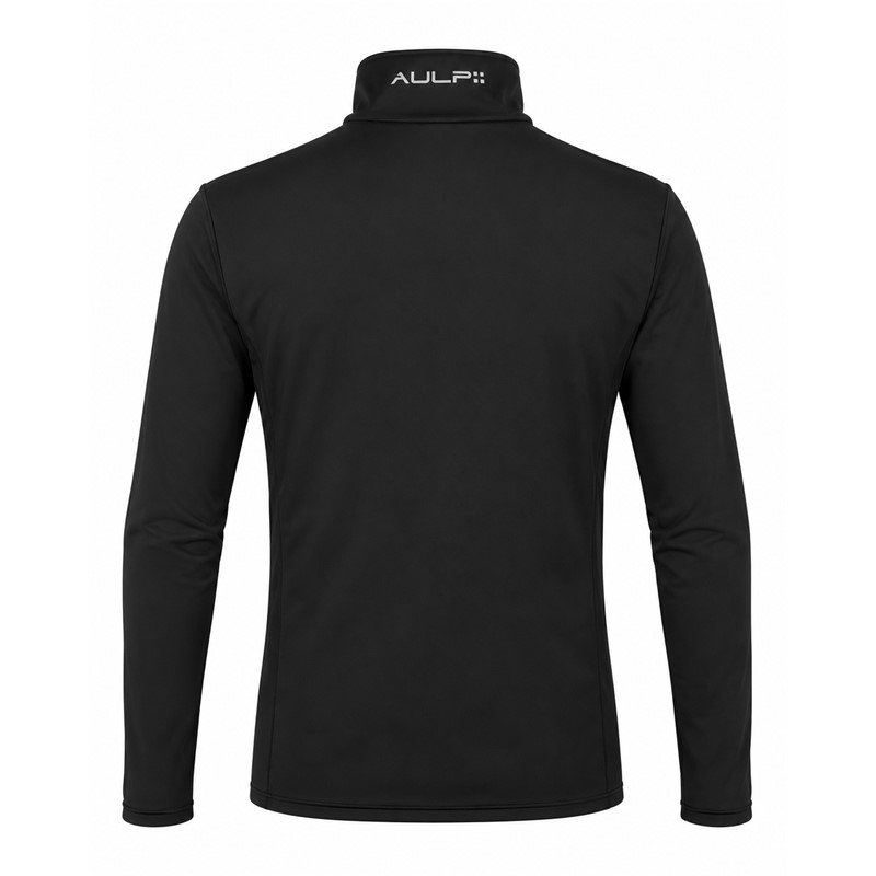 Moški tehnični puli AULP COREY BLACK v klasični črni barvi združuje lahko raztegljivo tkanino Interlock, učinkovito odvajanje vlage, optimalno termoregulacijo in ergonomski kroj. Funkcionalna prva plast je primerna za smučanje, pohodništvo in druge športne aktivnosti na prostem.