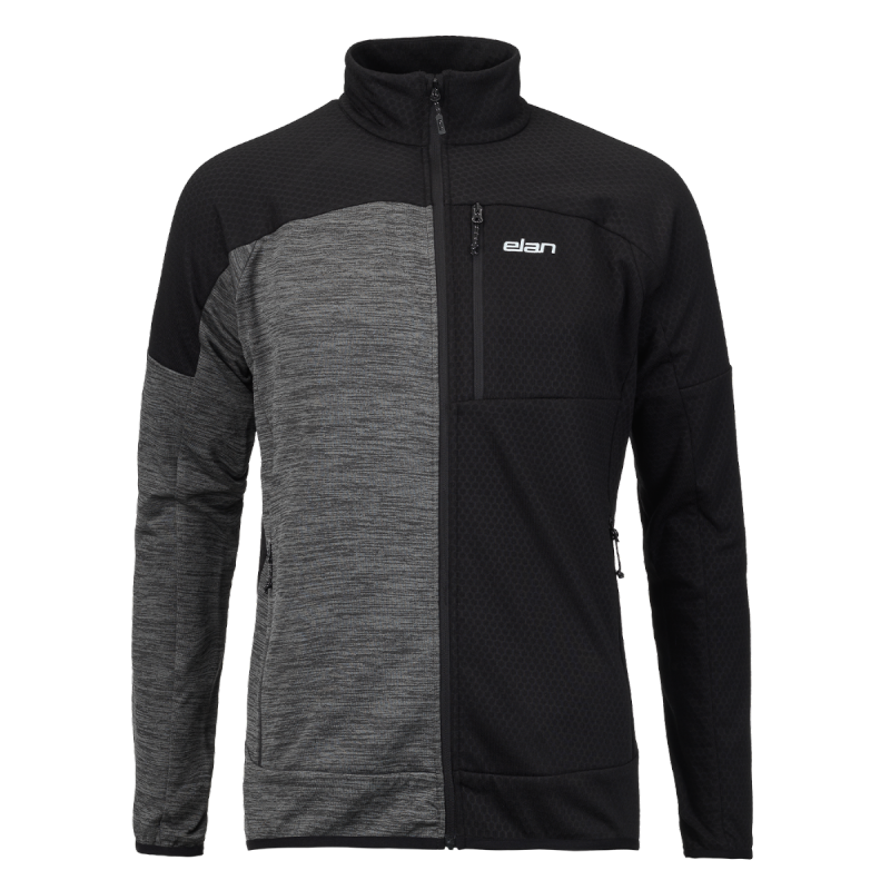 Odkrijte popolno kombinacijo udobja, funkcionalnosti in sodobnega oblikovanja z jopico iz flisa Elan. Vsestranska jopica nudi izjemno toploto in odvajanje vlage, zato je idealna za telesno aktivnost.
