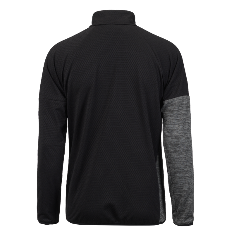 Odkrijte popolno kombinacijo udobja, funkcionalnosti in sodobnega oblikovanja z jopico iz flisa Elan. Vsestranska jopica nudi izjemno toploto in odvajanje vlage, zato je idealna za telesno aktivnost.