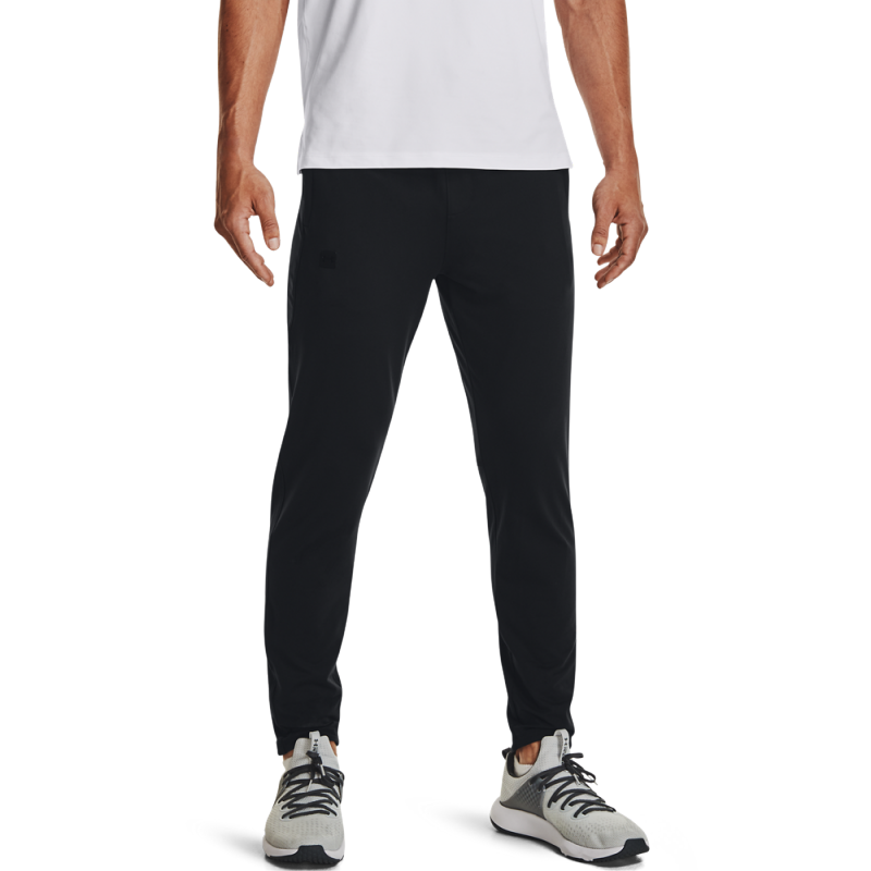 The Under Armour Meridian Tapered Pants 1373730-001 men's tracksuit is designed for comfort and practicality during workouts or everyday activities. Made from soft and stretchy material, the tracksuit provides freedom of movement and a comfortable fit.
