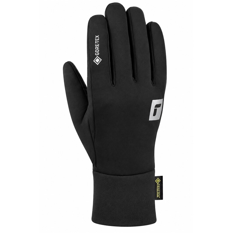 Multifunkcijske rokavice REUSCH COMMUTER GORE-TEX TOUCH-TEC™ v barvi BLACK/SILVER z nepremočljivo in zračno membrano GORE-TEX®, izolacijo TecFill™, zunanjo tkanino Softshell, notranjo podlogo MicroActive, tehnologijo TOUCH-TEC™ za uporabo zaslonov na dotik in odsevnimi elementi. Primerne za pohodništvo, kolesarjenje, sprehode in vsakodnevno uporabo v hladnem ter mokrem vremenu.
