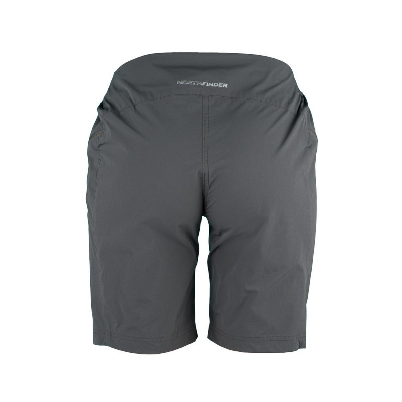 Ženske kratke pohodne hlače NORTHFINDER VINJA so lahke pohodniške kratke hlače zasnovane za spomladanske in poletne športne aktivnosti. Izdelane iz zelo prilagodljivega 4-smerni raztegljivega materiala, ki skrbi za udobje in neovirano gibanje.