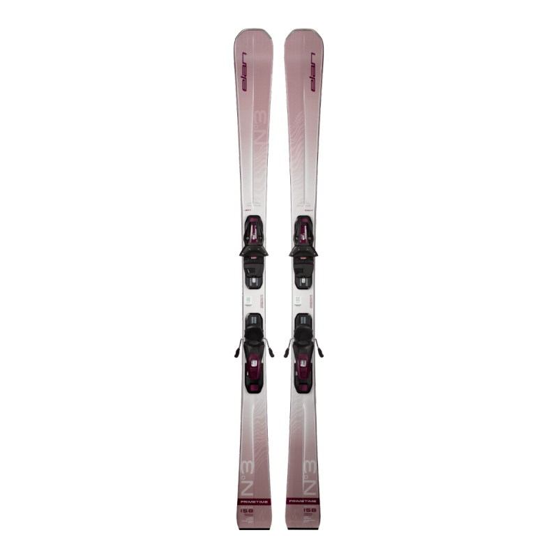 Ženske smuči Elan Primetime N°3 W (25/26) – najlažji model v seriji, ki ponuja gladek nadzor, enostavne zavoje in popolno lahkotnost. Idealne za sproščeno smučanje na urejenih progah.