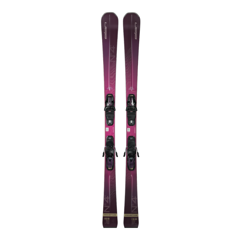 Ženske smuči Elan Primetime N°4  W (25/26) združujejo širšo platformo, Mono Ti ojačitev in odličen oprijem robnikov za popolno ravnotežje med udobjem, stabilnostjo in odzivnostjo. Idealne za samozavestne smučarke na urejenih progah.
