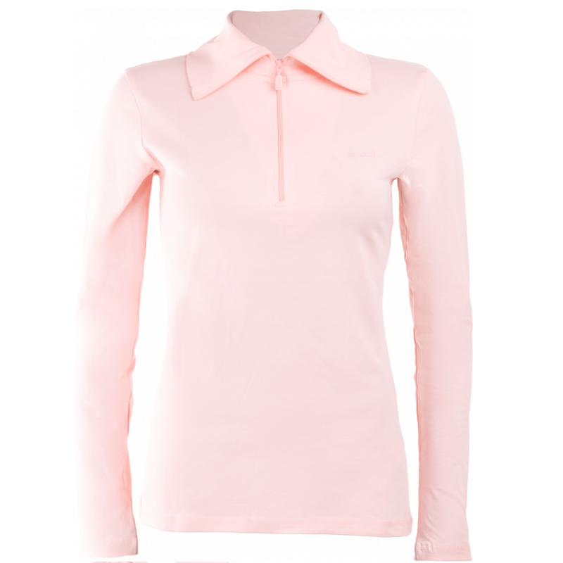 Ženski puli z zadrgo REUSCH PINK