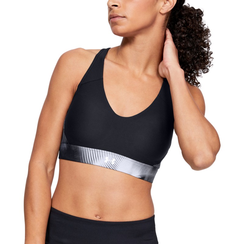 Women's UA VANISH MID PRINT Sports Bra